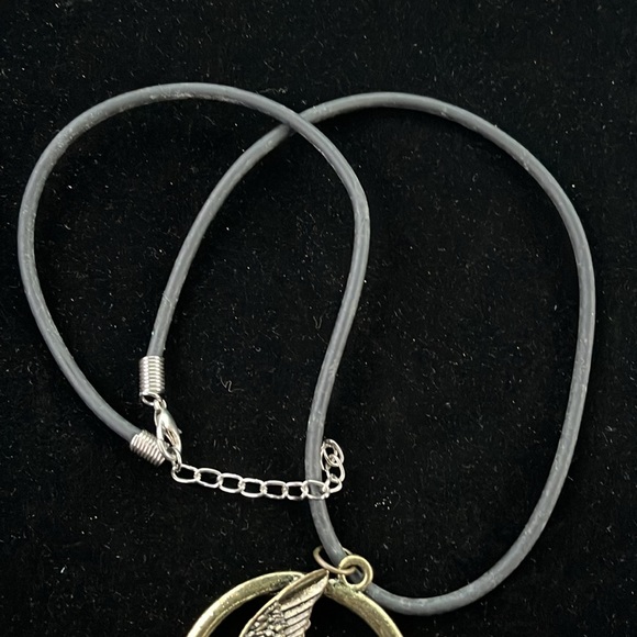 Hunger Game-like Gold Color Necklace - Picture 7 of 16
